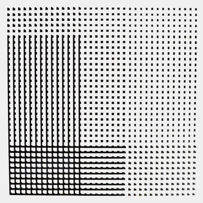 Nr. 250, 2019, Tusche auf Papier, 70 x 70 cm