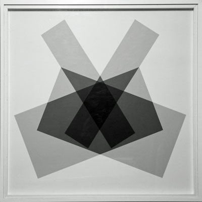 Nr. 301, Serie Numbers, 2019, Acryl, 100 x 100 cm