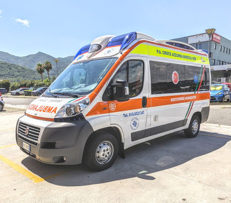 Borzoli 94 - Selettiva 055 - Fiat Ducato III serie - Unità Mobile di Soccorso su allestimento Aricar Caralis