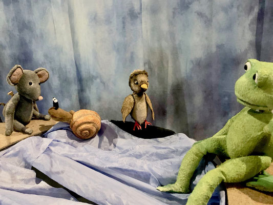 Alle Viere aus "Mutig mutig" für Tandera Theater Testorf, Foto: Petra Albersmann