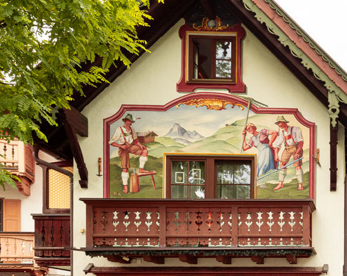 Mittenwald - Lüftlmalereien