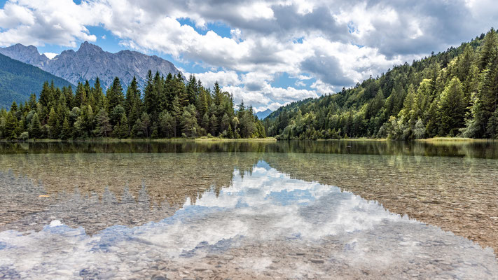 Isarstausee bei Krün
