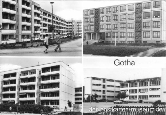 Gotha - Westviertel 1980