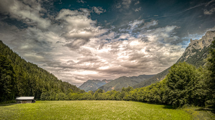 Berglandschaften rund um Mittenwald