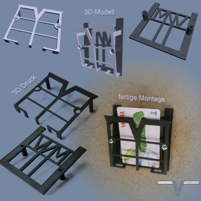 3D Druck "Kartengarage"