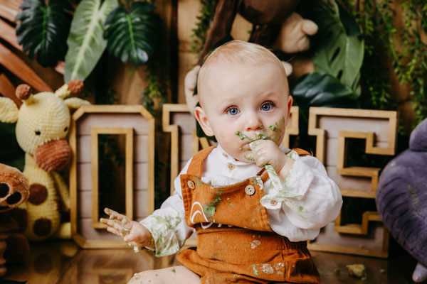 Cakesmash, Kuchenshooting,  erster Geburtstag, Gummersbach, Oberbergischer Kreis, die schönsten Kinderfotos, NRW, Löwe