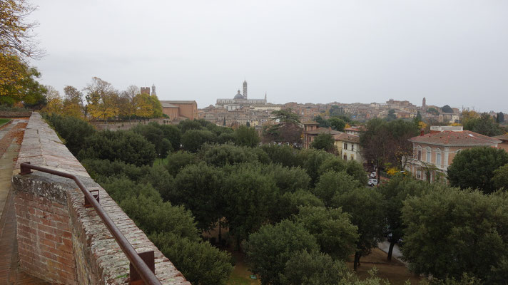 Blick von der Fortezza Medicea (Festung) Richtung Dom