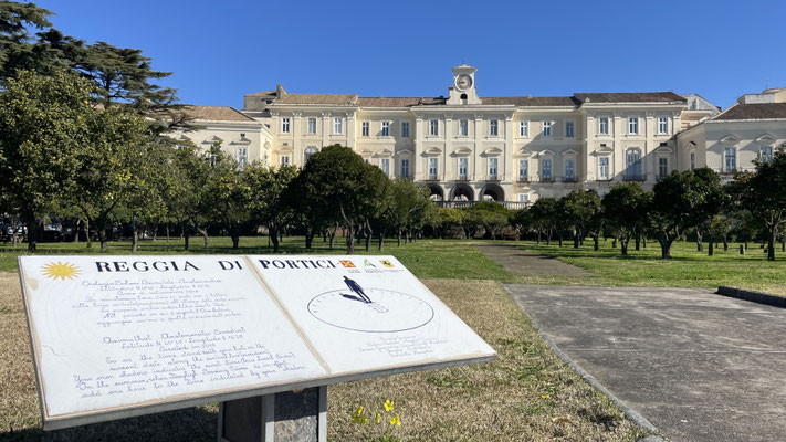 das Sommerschloss Reggia di Portici
