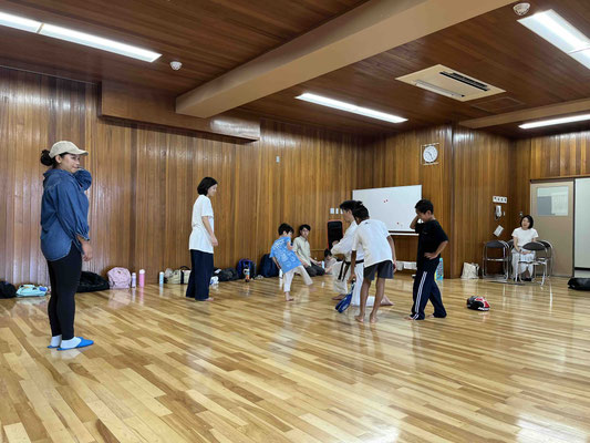 船山師範が手取り足取り教えてます