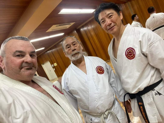 石塚師範、船山師範、NZのBlomfield先生