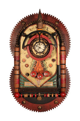 Winning Time, Found object clock  $2225