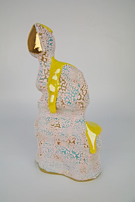 Primordial Beauty Queen by Bernadette Larimer Ceramic 17 x 9 x 7  $900