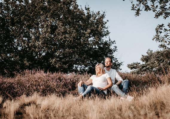Fotoshooting in der Westruper Heide