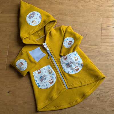 Eule un Bär, Gr. 92, 100% Baumwollfleece, 42 Euro