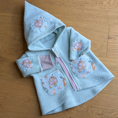 Sweet Home, Gr. 80, 100% Baumwollfleece, 38 Euro, Loop zzgl. 10 Euro
