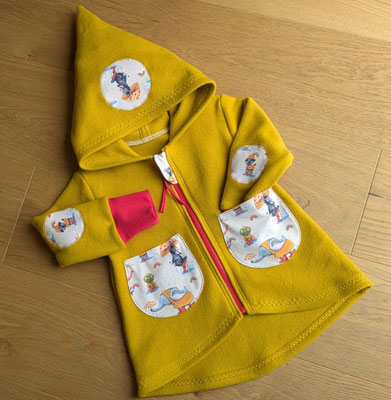 Ein lustiger Regentag, Gr. 92, 100% Baumwollfleece, 42 Euro