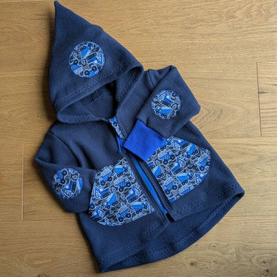 Großbaustelle Gr.  86, 100% Baumwollfleece, 40 Euro
