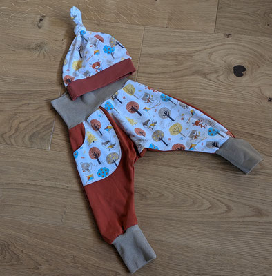 Herbstwald, Größe 2, Mütze zzgl. 8 Euro