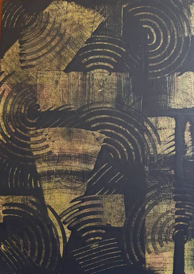 “Madrugada”, acrilico su legno, cm. 29,7 x 42 x 0,4 – € 320