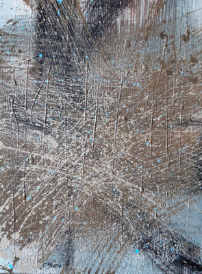 “Fu solo un pretesto”, tecnica mista su tela, cm. 30 x 40 – € 250