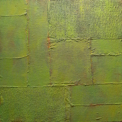 “In mezzo al giardino dell’Eden” - tecnica mista su tavola, cm. 30 x 30 - € 450