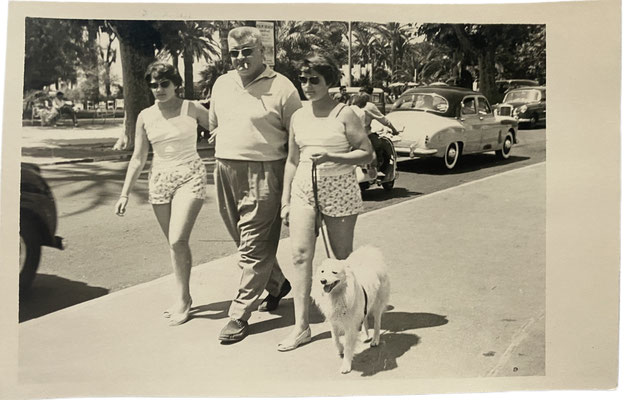Spitz and family on vacation in St. tropez