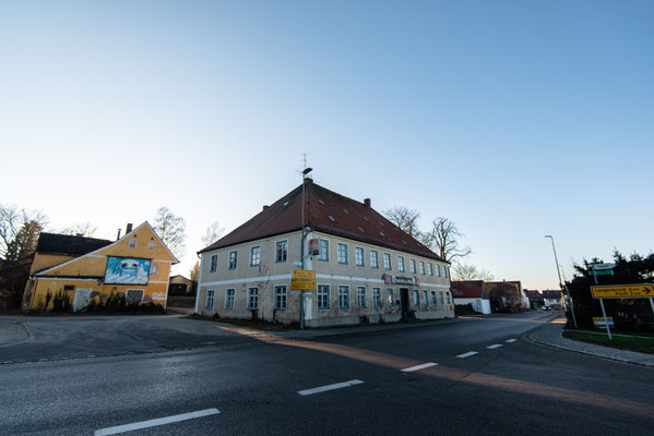 Gasthof Post Panorama Frontal, Januar 2022, Pörnbach