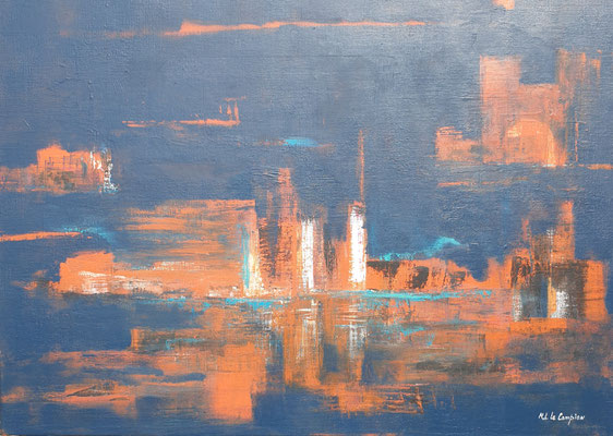 2021 - 2 Acrylique - 92x65cm