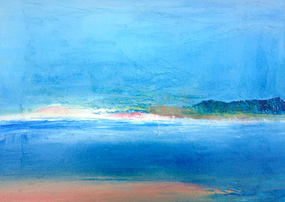 Dune - Technique mixte - 55x38cm (collection privée)