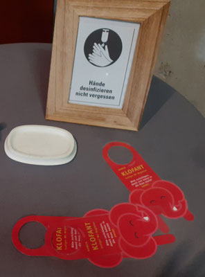 Kunsthandwerk - Sabine Eyebee Korn - Hygienekonzept