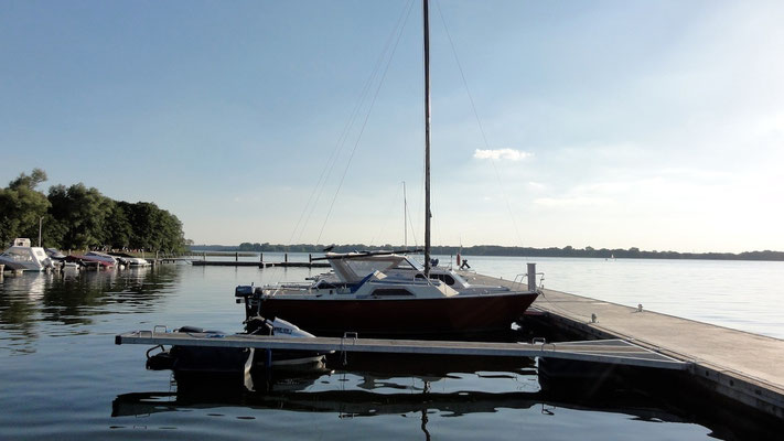 Marina ZWEI SEEN am Plauer See © Naturcamping Zwei Seen