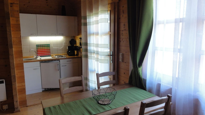 Blockhaus Typ B/klein auf Naturcamping Zwei Seen © zweiseen.de