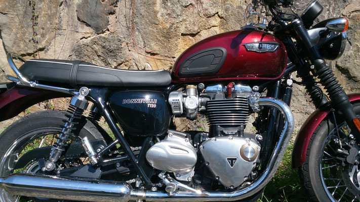 TRIUMPH Bonneville T120 (Foto: U.W.)