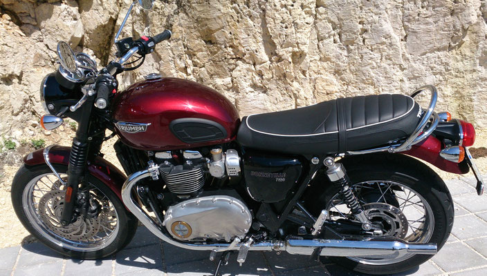 TRIUMPH Bonneville T120 (Foto: U.W.)