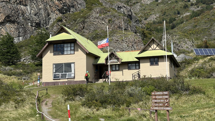 Start der zweiten Wanderung