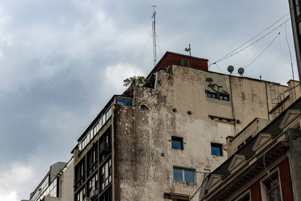 Typisches Gebäude in Buenos Aires