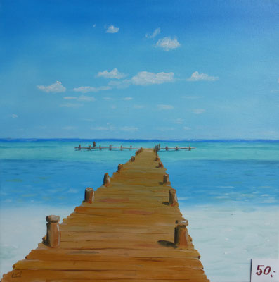 40 x 40cm  50 Euro