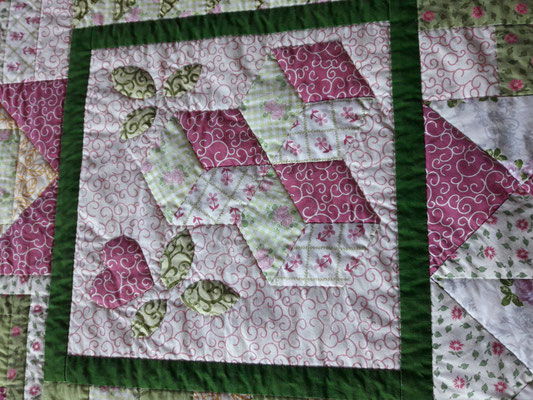 Detailfoto Quilt "Nostalgie"