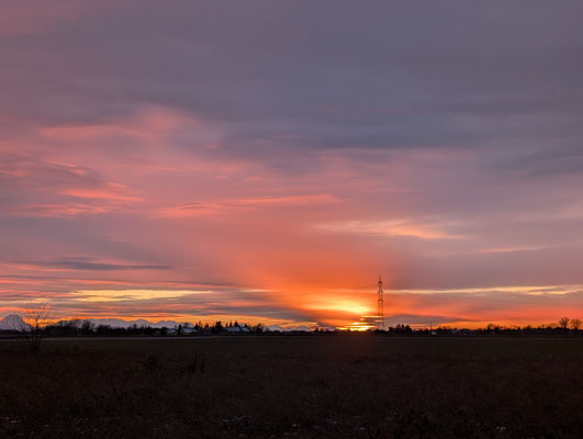 Letzter Sonnenuntergang des Jahres, 31.12.2025
