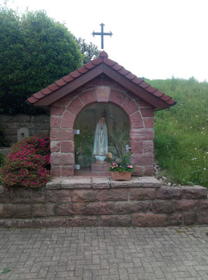 Muttergottesgrotte bei der Kirche in Ödsbach