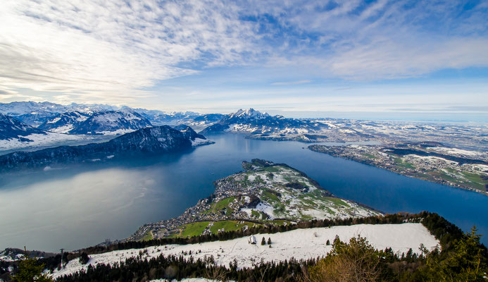 Vierwaldstädtersee von Rigi Kaltbad