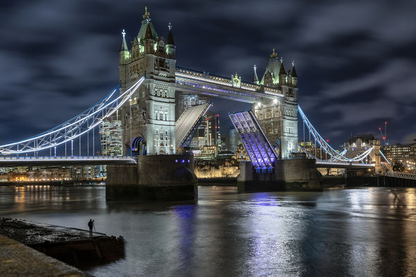 London at night, United Kingdom 