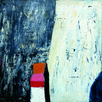 senza titolo, 1966, smalti su tela, cm 80x80