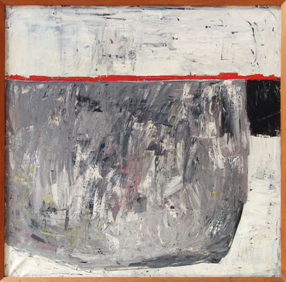senza titolo, 1966, smalti su tela, cm 80x80