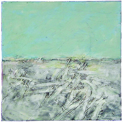 senza titolo, 1998, acrilico su tavola, cm 40x40. Collezione Privata, Modena. 