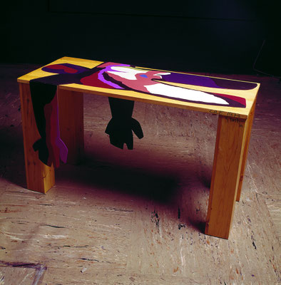 Cile, 1973/74, tecnica mista, cm 140x60x80