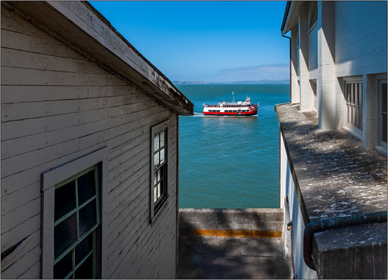 San Francisco (California): la baia di San Francisco vista dall'ex carcere di Alcatraz - © Massimo Vespignani