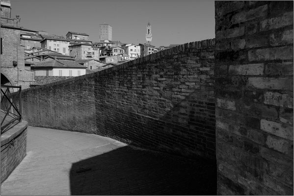 Siena: via Camporegio - © Massimo Vespignani