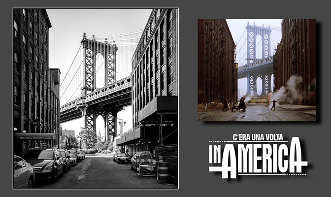  New York City: scorcio della Washington Street a Brooklyn, memorabile location nel film "C'era una volta in America" di Sergio Leone - © Massimo Vespignani