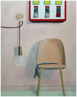 "Haste mal 'nen Groschen?", Mischtechnik auf Leinwand, 80 cm x 100 cm